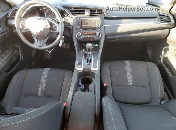 2HGFC2F63LH569709 2020 HONDA CIVIC Silver Dashboard view