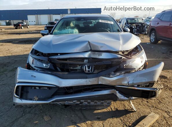 2HGFC2F63LH569709 2020 HONDA CIVIC Silver Front view