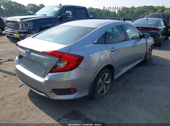2HGFC2F63LH591919 2020 HONDA CIVIC Серебряный Задняя правая четверть