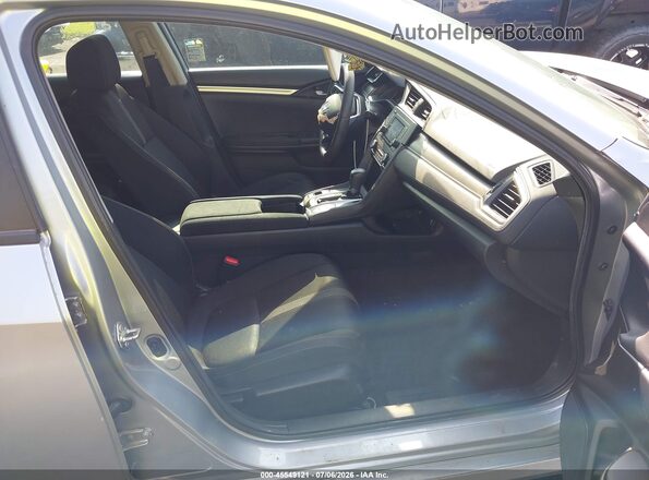 2HGFC2F63LH591919 2020 HONDA CIVIC Серебряный Вид салона спереди