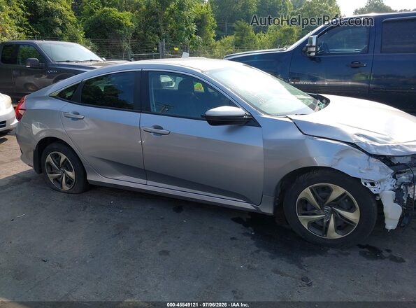 2HGFC2F63LH591919 2020 HONDA CIVIC Серебряный Вид задней части салона