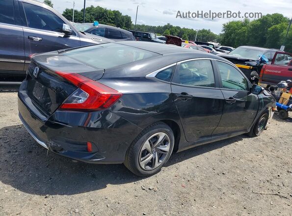 2HGFC2F63MH518826 2021 HONDA CIVIC Black უკანა მარჯვენა
