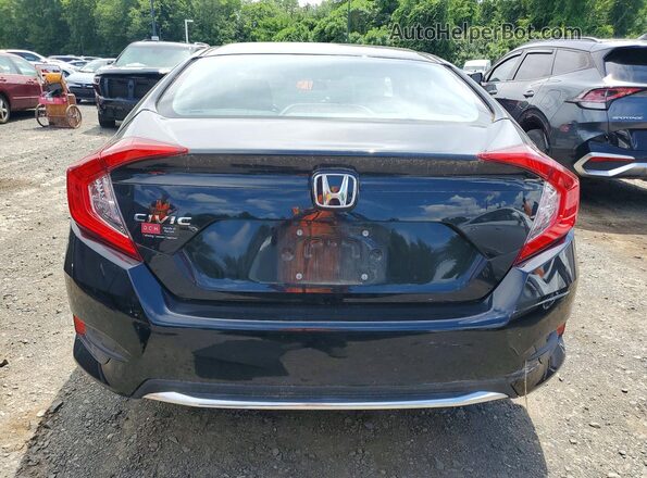 2HGFC2F63MH518826 2021 HONDA CIVIC Black უკანა ხედი