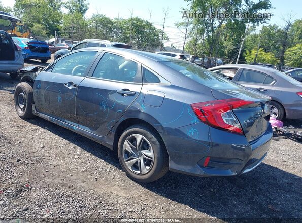 2HGFC2F63MH536338 2021 HONDA CIVIC Black Tył lewy