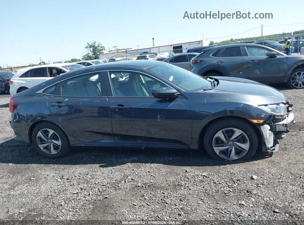 2HGFC2F63MH536338 2021 HONDA CIVIC Black Widok wnętrza z tyłu