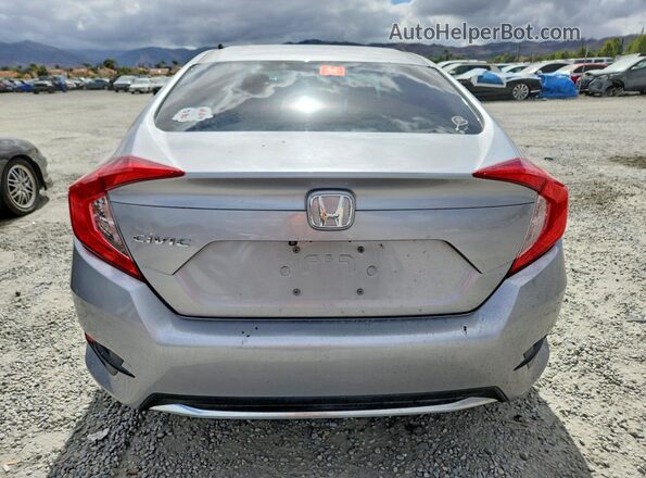 2HGFC2F63MH539224 2021 HONDA CIVIC Silver უკანა ხედი