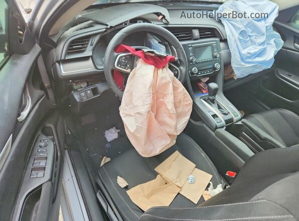 2HGFC2F63MH539224 2021 HONDA CIVIC Silver წინა პანელის ხედი