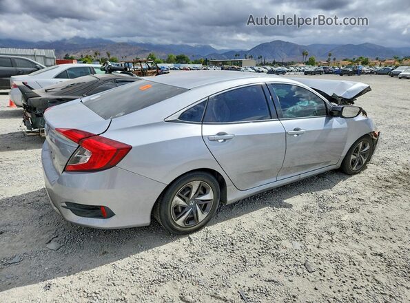 2HGFC2F63MH539224 2021 HONDA CIVIC Silver უკანა მარჯვენა