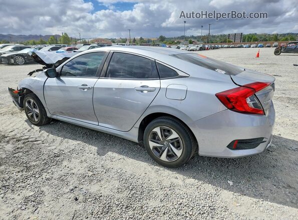 2HGFC2F63MH539224 2021 HONDA CIVIC Silver უკანა მარცხენა