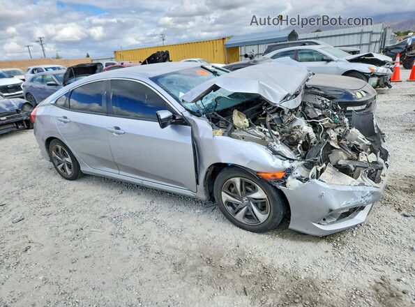 2HGFC2F63MH539224 2021 HONDA CIVIC Silver წინა მარჯვენა