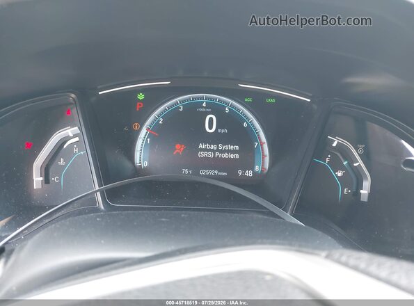 2HGFC2F63MH555648 2021 HONDA CIVIC Gray Հետևի նստատեղերի տեսք