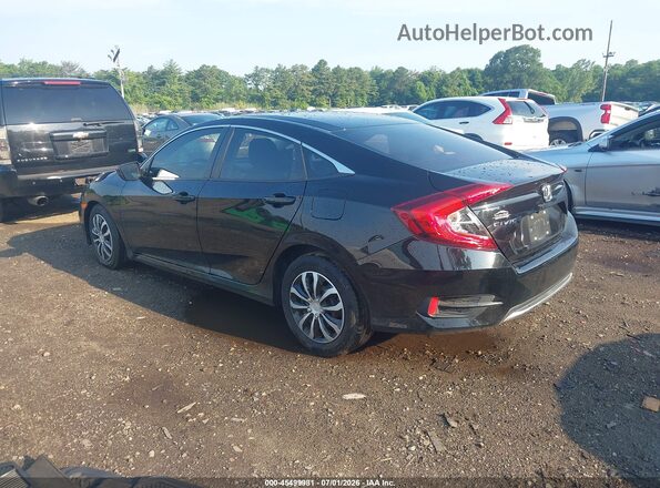 2HGFC2F63MH558713 2021 HONDA CIVIC Black Tył lewy