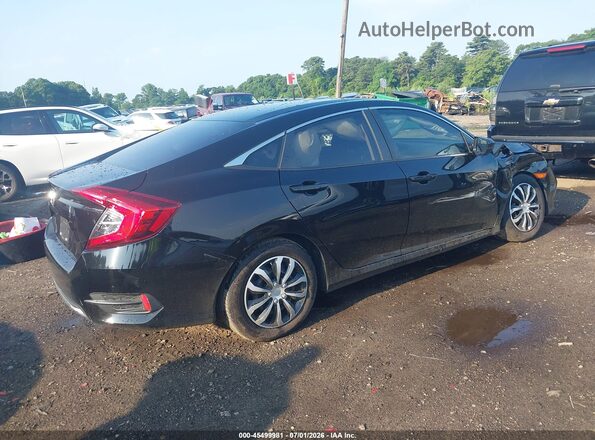 2HGFC2F63MH558713 2021 HONDA CIVIC Black Tył prawy