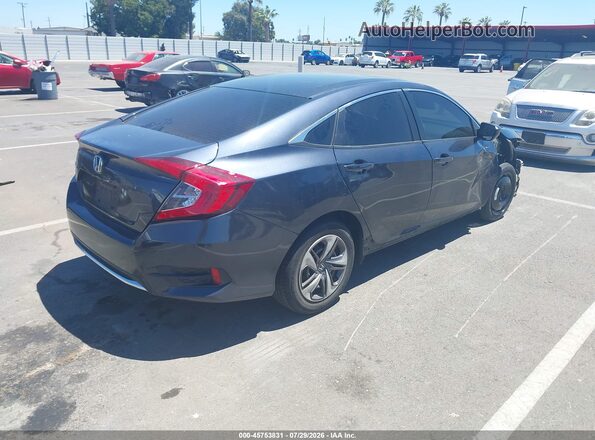 2HGFC2F63MH560140 2021 HONDA CIVIC Blue Задня права чверть