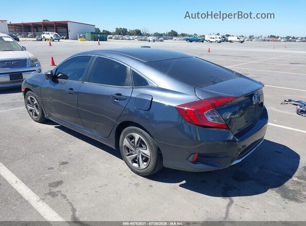 2HGFC2F63MH560140 2021 HONDA CIVIC Blue Задня ліва чверть