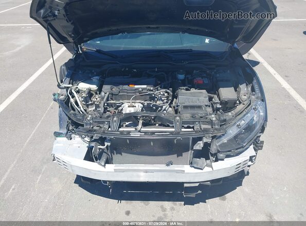 2HGFC2F63MH560140 2021 HONDA CIVIC Blue Вид ззаду
