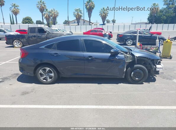 2HGFC2F63MH560140 2021 HONDA CIVIC Blue Панорамний вид салону 360°