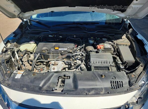 2HGFC2F64JH029377 2018 HONDA CIVIC White Սալոնի հետևի տեսք
