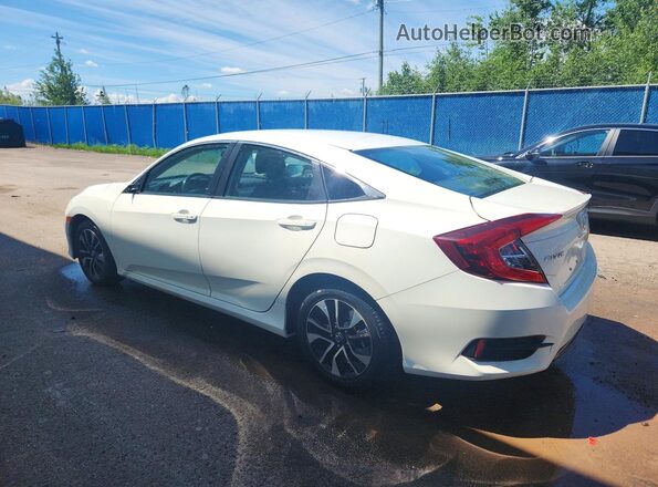 2HGFC2F64JH029377 2018 HONDA CIVIC White Հետևի ձախ