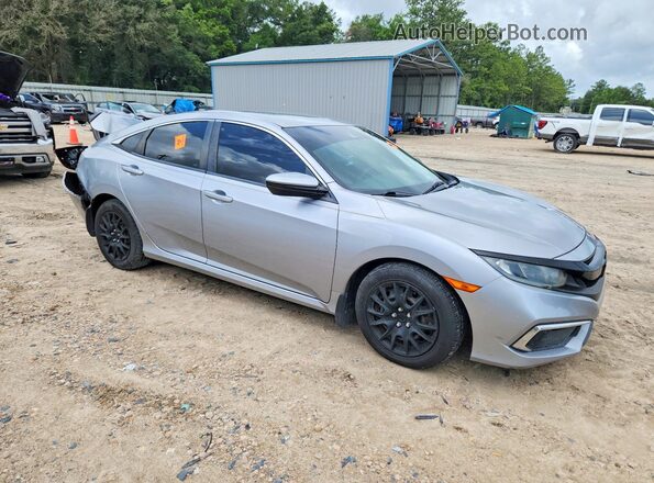 2HGFC2F64KH505208 2019 HONDA CIVIC Gray Առջևի աջ