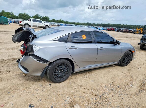 2HGFC2F64KH505208 2019 HONDA CIVIC Gray Հետևի աջ
