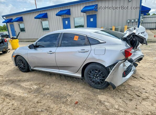 2HGFC2F64KH505208 2019 HONDA CIVIC Gray Հետևի ձախ