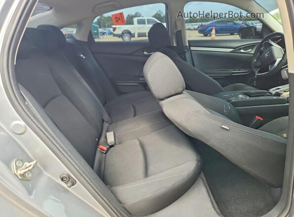 2HGFC2F64KH505208 2019 HONDA CIVIC Gray Հետևի նստատեղերի տեսք