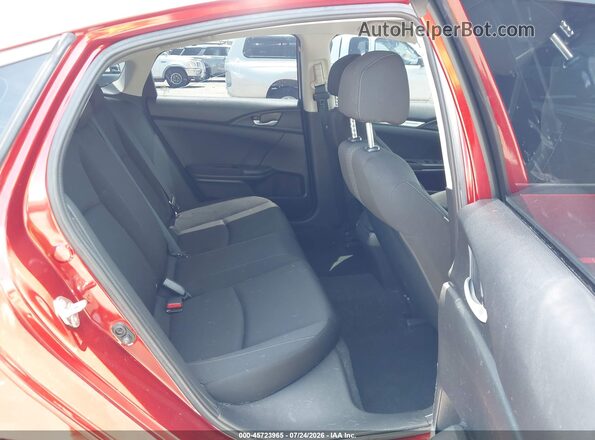 2HGFC2F64KH508500 2019 HONDA CIVIC Red Вид наклейки з VIN-кодом