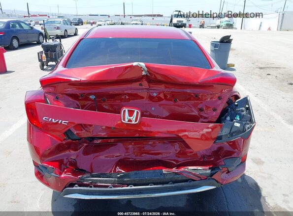 2HGFC2F64KH508500 2019 HONDA CIVIC Red 