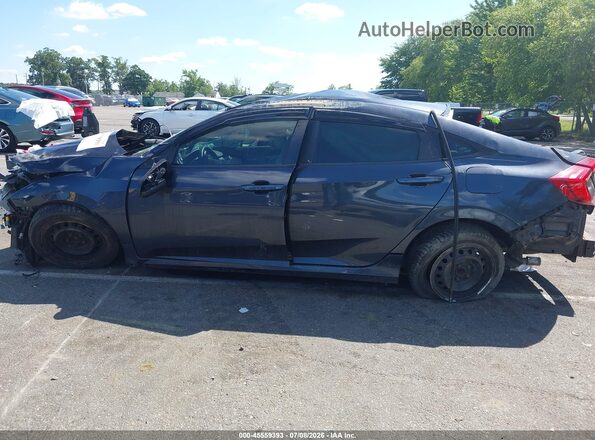 2HGFC2F64KH555865 2019 HONDA CIVIC Черный Панорамный вид салона 360°