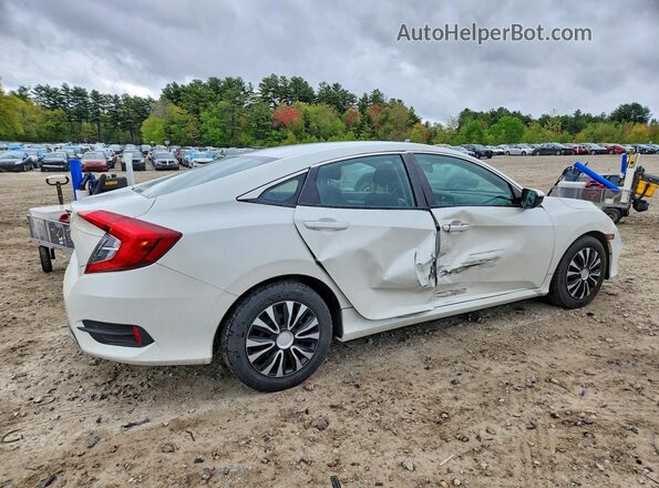 2HGFC2F64KH557728 2019 HONDA CIVIC White Tył prawy