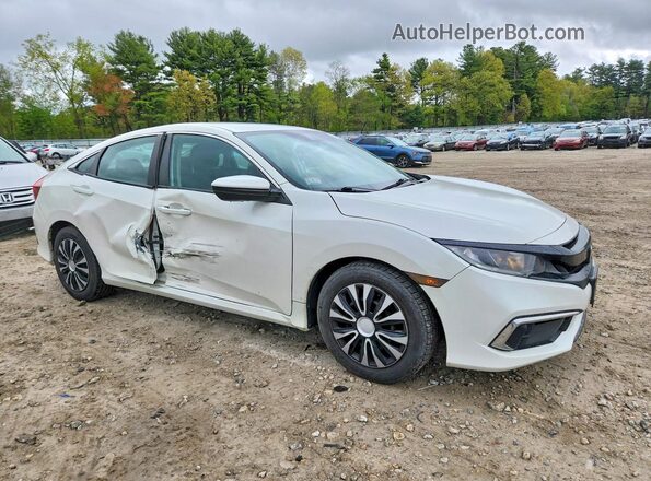 2HGFC2F64KH557728 2019 HONDA CIVIC White Przód prawy