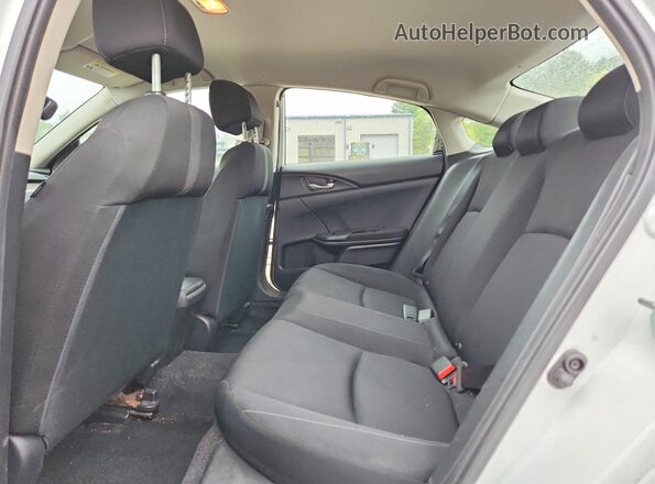 2HGFC2F64KH557728 2019 HONDA CIVIC White Widok tylnych siedzeń
