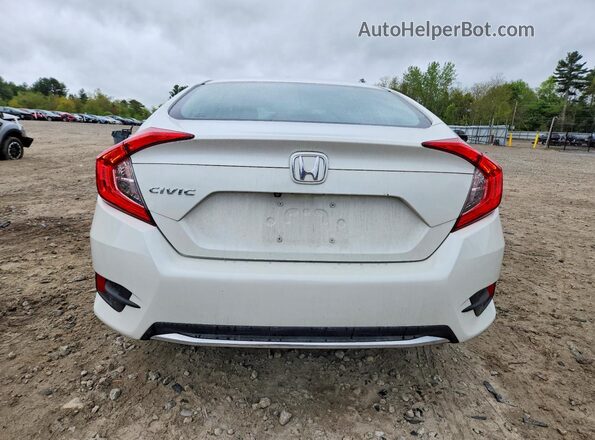 2HGFC2F64KH557728 2019 HONDA CIVIC White Widok z tyłu