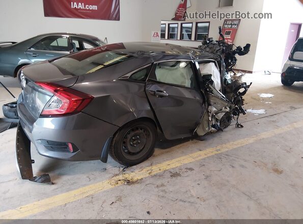 2HGFC2F64KH565537 2019 HONDA CIVIC Gray Rear right