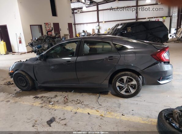 2HGFC2F64KH565537 2019 HONDA CIVIC Gray 360 interior view