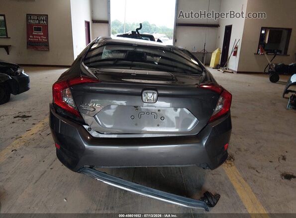 2HGFC2F64KH565537 2019 HONDA CIVIC Gray 