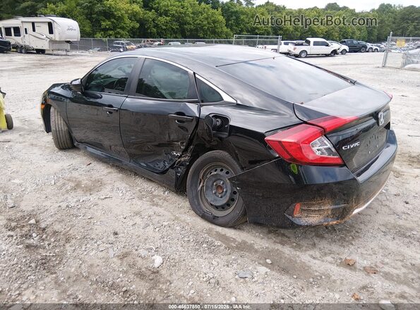 2HGFC2F64KH576134 2019 HONDA CIVIC Black Tył lewy