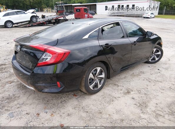 2HGFC2F64KH576134 2019 HONDA CIVIC Black Tył prawy
