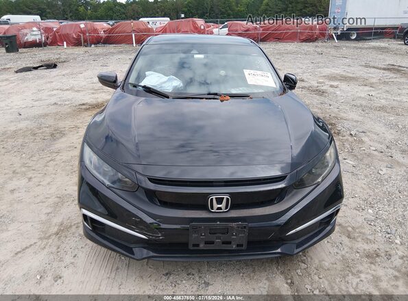 2HGFC2F64KH576134 2019 HONDA CIVIC Black Widok zestawu wskaźników