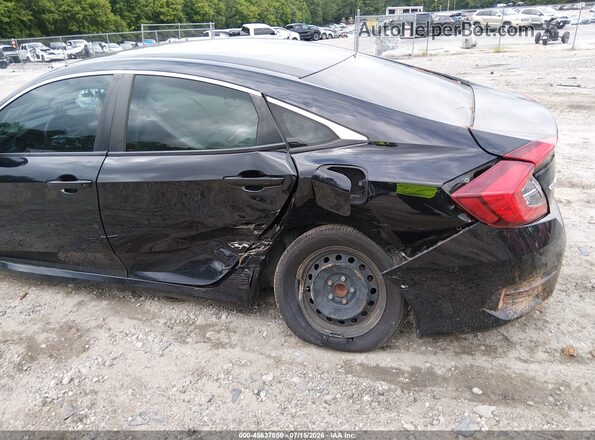 2HGFC2F64KH576134 2019 HONDA CIVIC Black Widok z przodu