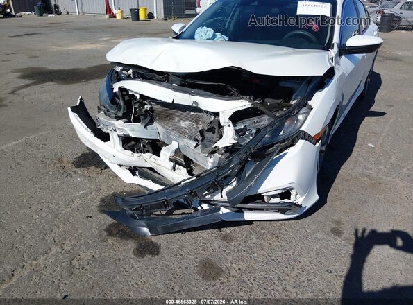 2HGFC2F64KH586758 2019 HONDA CIVIC White Вид спереду
