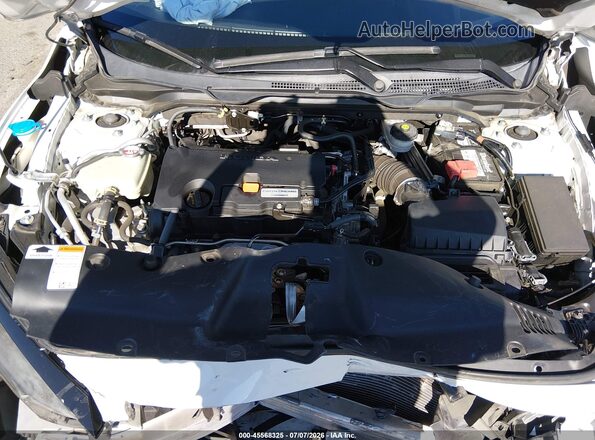 2HGFC2F64KH586758 2019 HONDA CIVIC White Вид ззаду