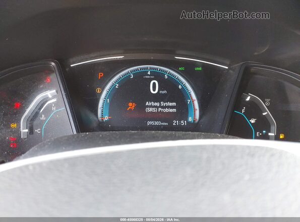 2HGFC2F64KH586758 2019 HONDA CIVIC White 