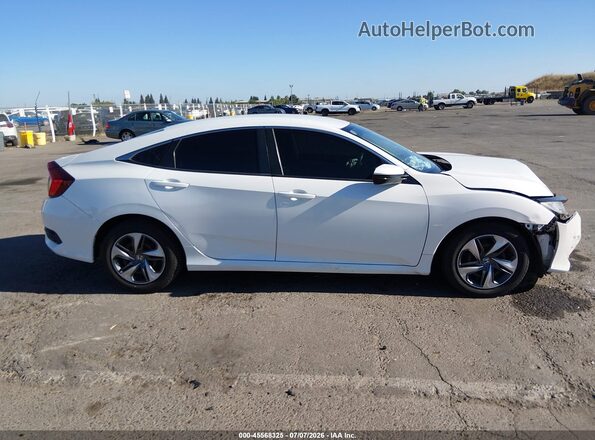 2HGFC2F64KH586758 2019 HONDA CIVIC White Панорамний вид салону 360°