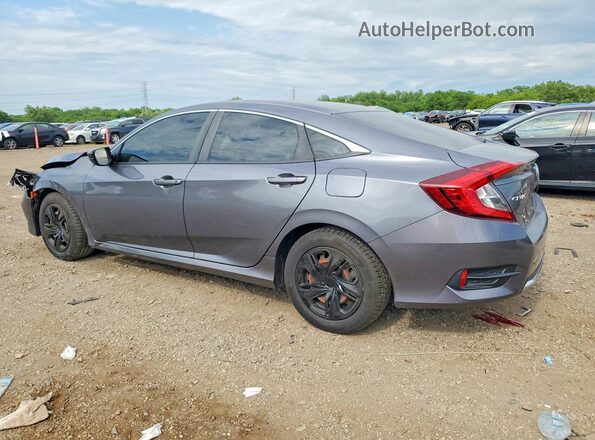 2HGFC2F64KH603848 2019 HONDA CIVIC Gray Tył lewy