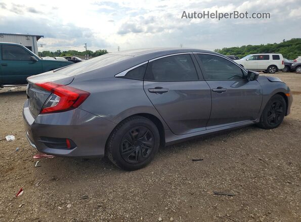 2HGFC2F64KH603848 2019 HONDA CIVIC Gray Tył prawy