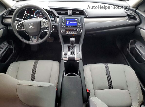 2HGFC2F64KH603848 2019 HONDA CIVIC Gray Widok deski rozdzielczej