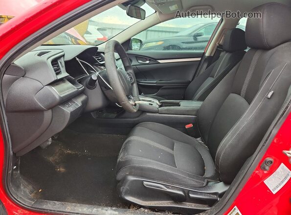 2HGFC2F64LH501354 2020 HONDA CIVIC Red წინა სალონის ხედი