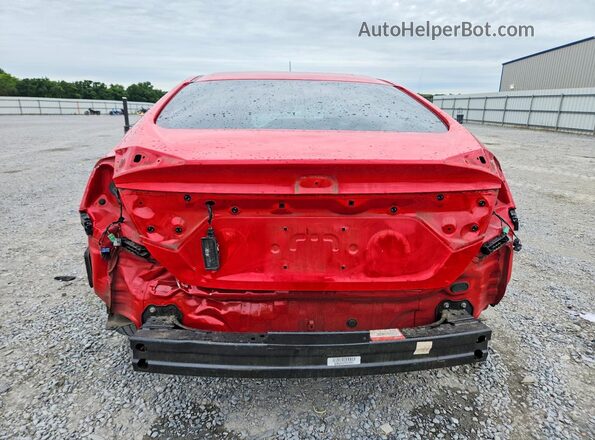 2HGFC2F64LH501354 2020 HONDA CIVIC Red უკანა ხედი